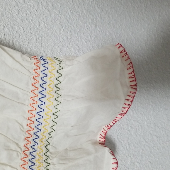 Colorful Crochet Lightweight Blouse - Picture 6 of 8